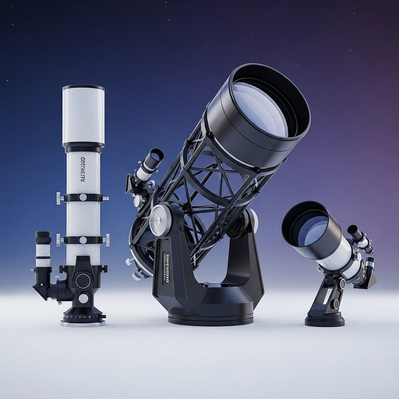Types of Telescopes Explained: Refractor vs Reflector vs Catadioptric