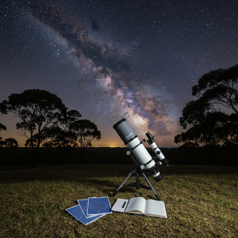 **Beginner's Guide to Night Sky Observation: Essential Tips, Tools and Techniques for Australians**