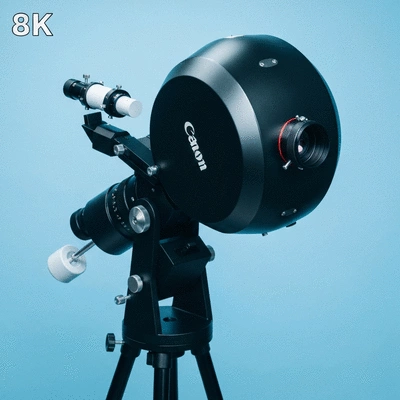 Modern catadioptric telescope on a stable mount, ready for observation