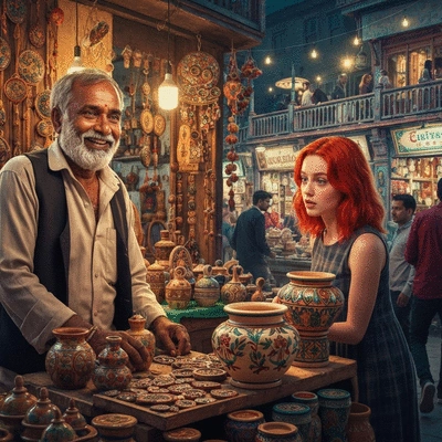 Family stargazing at an observatory with a telescope